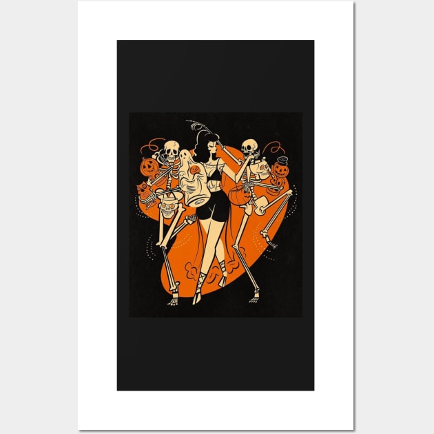 Haloween Pin up Wall Art by AmandaGJ9t3